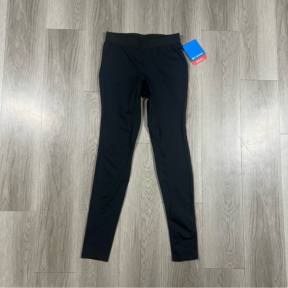 NWT Columbia Omni Heat Thermal Reflective Outdoor Leggings Black Women’s Size XS